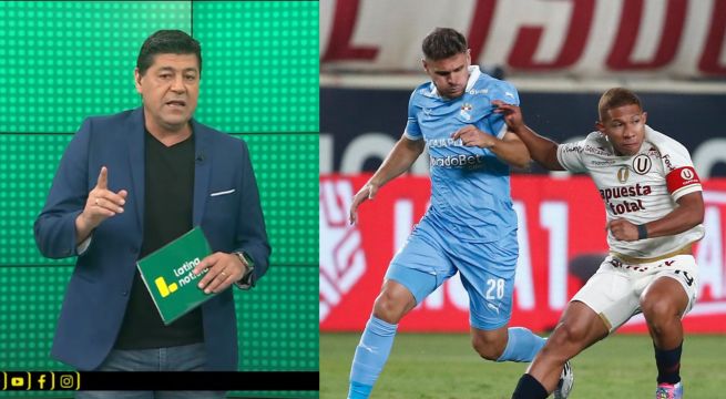 ¿La U le ganará a Cristal por el Torneo Clausura? Esto dice el 'Checho' Ibarra'