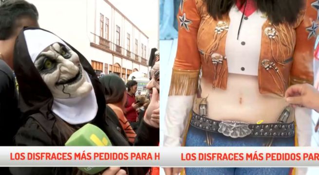 Disfraces 3D son la sensación para Halloween: estos son los más pedidos