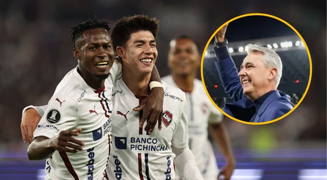 Con Tiago Nunes como DT: LDU goleó a Palmeiras en la semifinal de Copa Libertadores