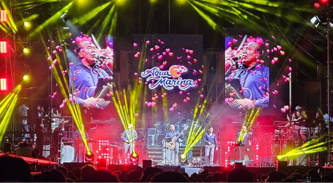 Balacera en pleno concierto de Agua Marina en Chorrillos | VIDEO