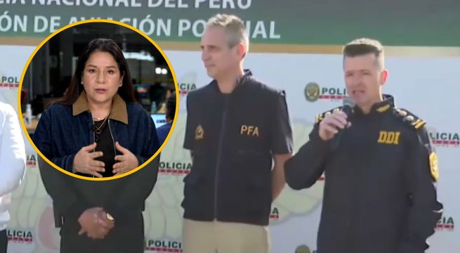 Policía argentina felicita a periodista de Latina tras la captura al 'Pequeño J'