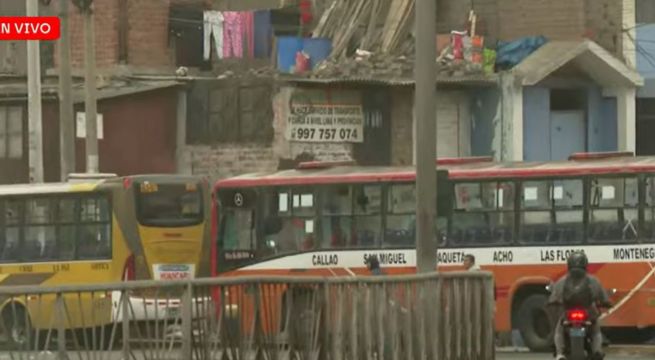 San Juan de Lurigancho amaneció bloqueado pese al levantamiento del paro de transportistas