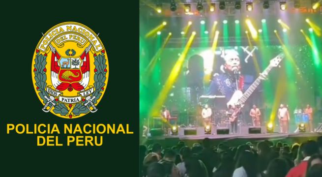 PNP se pronuncia tras ataque a Agua Marina en pleno concierto