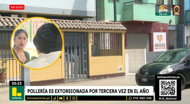 Pollería es extorsionada por tercera vez en el año pero Fiscalía archivó el caso