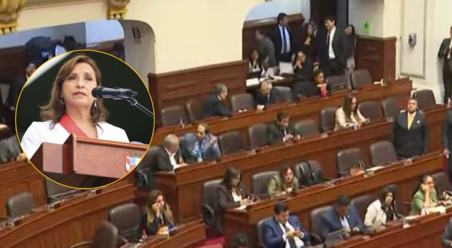 Congreso alista tres mociones de vacancia contra Dina Boluarte tras atentado a Agua Marina