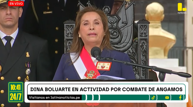 Dina Boluarte culpa a la migración por extorsiones: “Gobiernos pasados abrieron las puertas a la delincuencia” | VIDEO