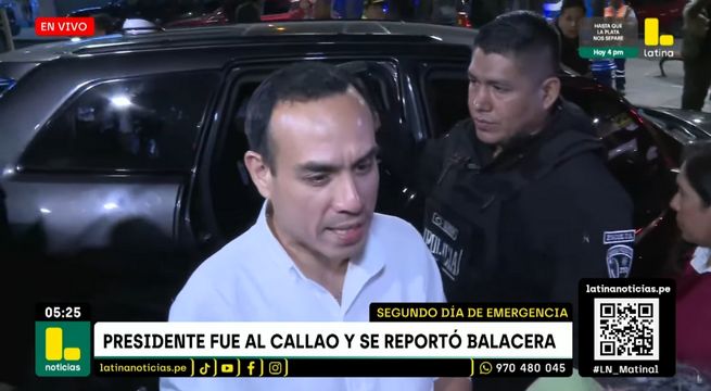 Callao: balacera deja seis heridos horas antes de visita de José Jerí