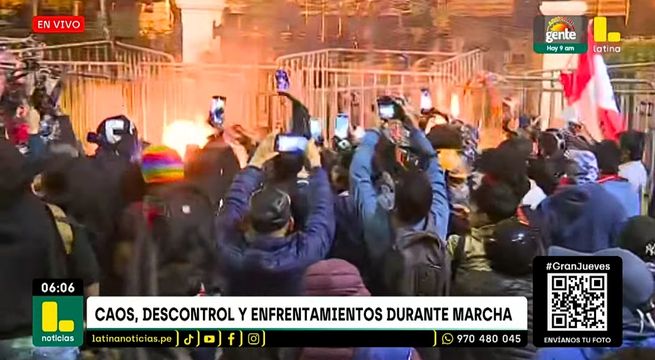 Enfrentamientos entre manifestantes y policías dejan un muerto y decenas de heridos