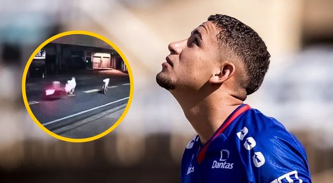 Futbolista brasileño muere tras chocar su motocicleta contra una vaca