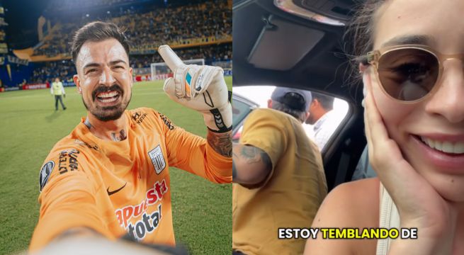 Hincha de Alianza Lima choca a Guillermo Viscarra y aprovecha para tomarse una foto