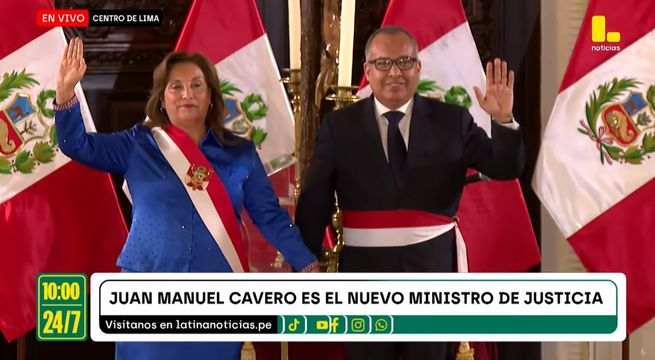 Juan Manuel Cavero es el nuevo ministro de Justicia y Derechos Humanos