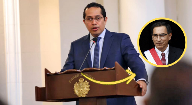 Presidente del JNE sobre Martín Vizcarra: 