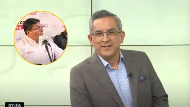 Pedro Tenorio responde a comentarios de ministro del Interior | VIDEO