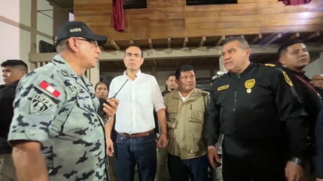 José Jerí lideró operativo nacional en cárceles y llegó al penal Castro Castro