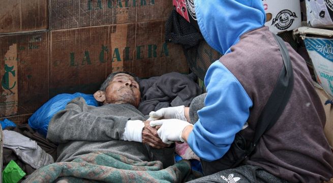 Santa María de Huachipa: buscan familiares de adulto mayor hallado en estado grave