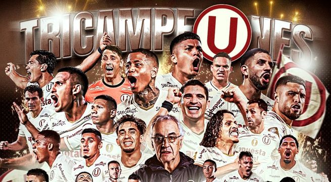 Universitario logra el tricampeonato de la Liga 1 tras vencer a ADT en Tarma