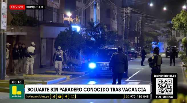 ¿Qué pasó en la casa de Dina Boluarte horas después de ser vacada?