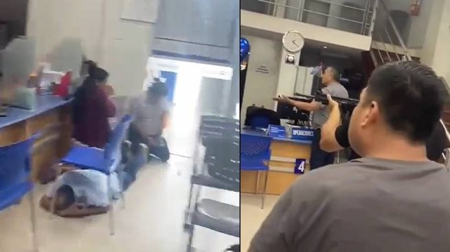 Frustran asalto a agencia de caja de ahorro: un delincuente perdió la vida | VIDEO