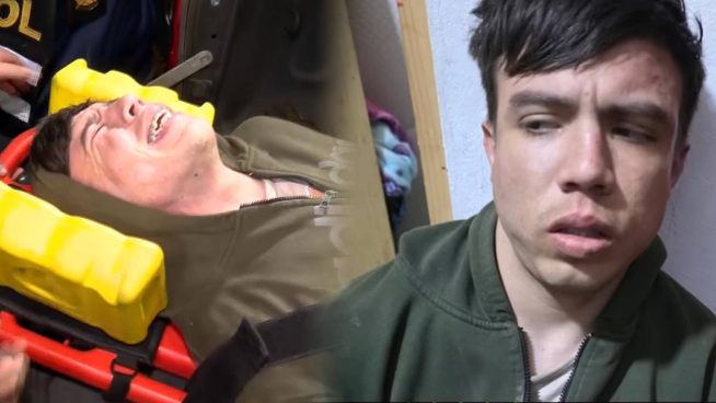 Quiso escapar por los techos y cayó en cuarto de un bebé: Detienen a sospechoso de disparar a terna