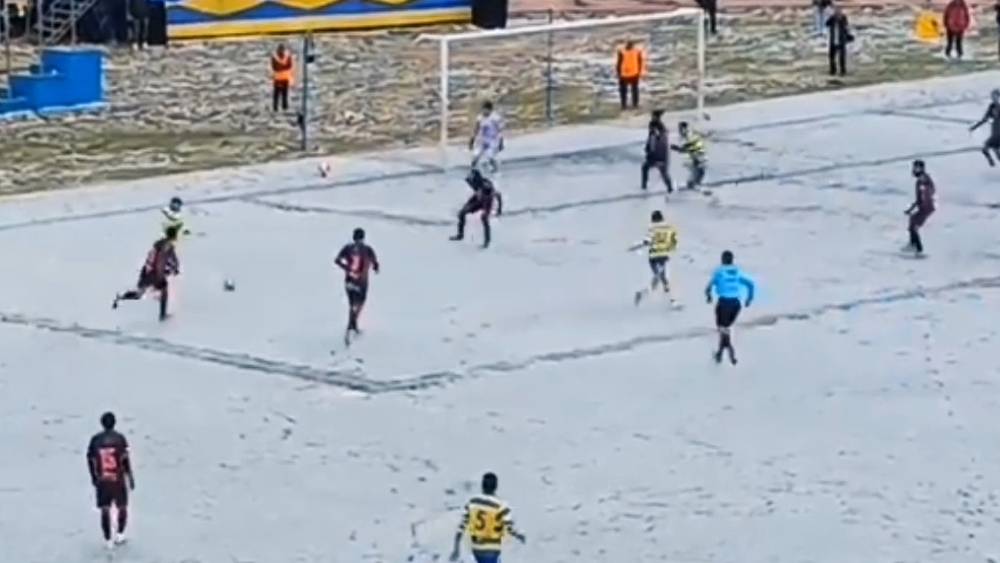 Copa Perú: Unión Minas goleó en partido jugado en medio de intenso granizo