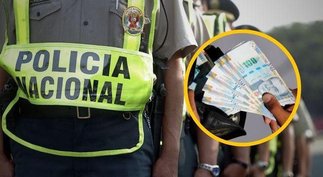 Acusan a policía de pedir coima a su colega: suboficial se habría tragado el dinero