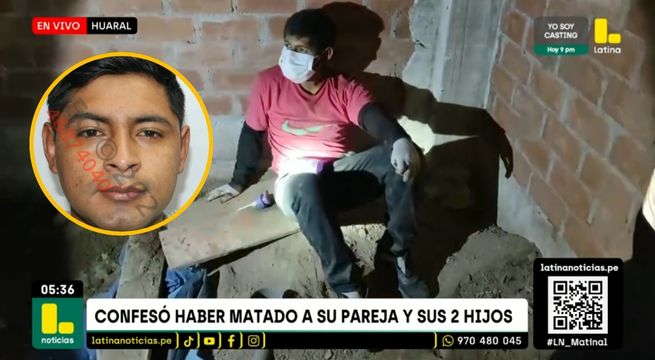 La cruda confesión del hombre que mató a su pareja y sus dos hijos