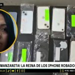 Cayó Rosalía: alias 'Manzanita' era la reina de los iphones robados