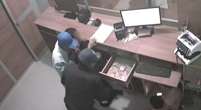 Jaén: delincuentes asaltan instituto San Javier y se llevan fuerte suma de dinero en dos minutos