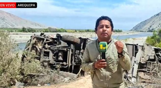 Arequipa: sube a 36 la cifra de fallecidos tras caída de bus a un abismo en la Panamericana Sur