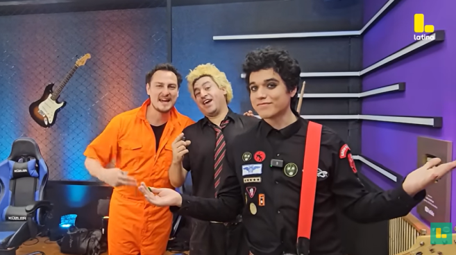 Imitadores de Green Day de Yo soy lograron el autógrafo del mismísimo Mike Dirnt: “Se portó como un amigo”
