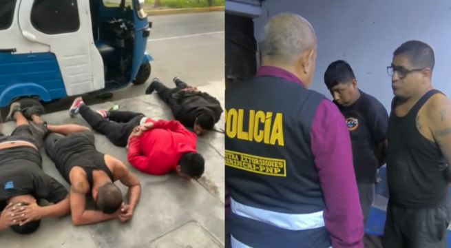 Capturan banda criminal 