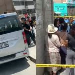 Chaclacayo: sicarios matan a balazos a chofer frente a sus pasajeros