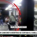 Delincuentes roban camioneta mientras su dueño se cortaba el cabello