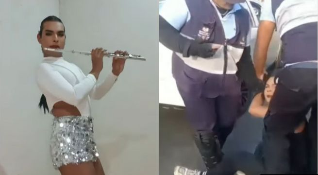 Flautista sufre agresión y homofobia por parte de fiscalizadores en Surquillo