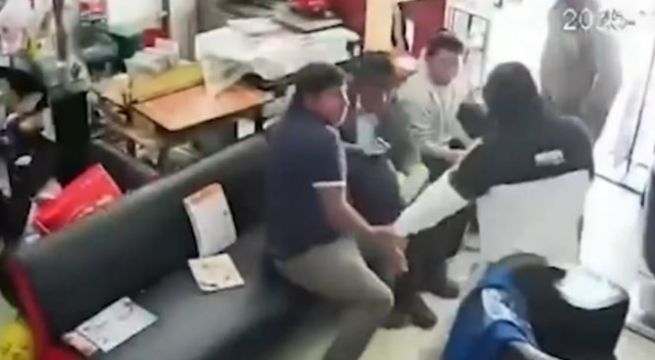 Comerciante pierde 90 mil soles en un minuto y recibe un balazo en el pie