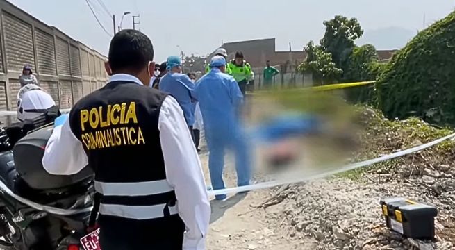 Hallan cuerpo de hombre baleado y con manos atadas en Lurigancho-Chosica