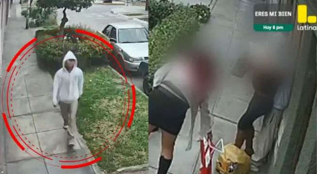 Los Olivos: menor de 15 años asalta con cuchillo a madre e hija en plena vía pública