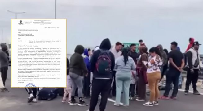 Gobernador de Tacna pide estado de emergencia en la frontera ante aumento de migrantes