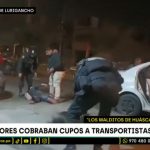 Menores cobran cupos a transportistas en San Juan de Lurigancho