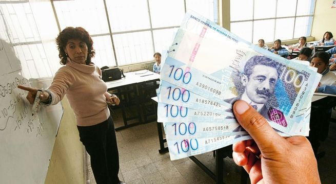 Minedu anuncia aumento de sueldo para profesores: cuánto ganarán