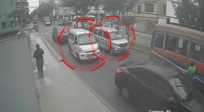 PNP acelera búsqueda para identificar a agresores de inspectores de la ATU tras incendio de miniván