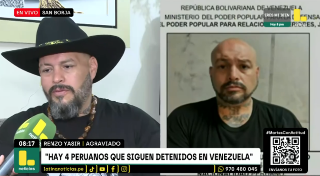 Liberan a peruano retenido en Venezuela acusado de presuntamente planear un atentado contra Maduro