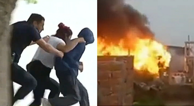 Padres familia queman casa de niño acusado de abuso en Argentina