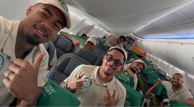 Copa Libertadores 2025: Palmeiras ya está en Lima y se prepara en el estadio de Alianza Lima