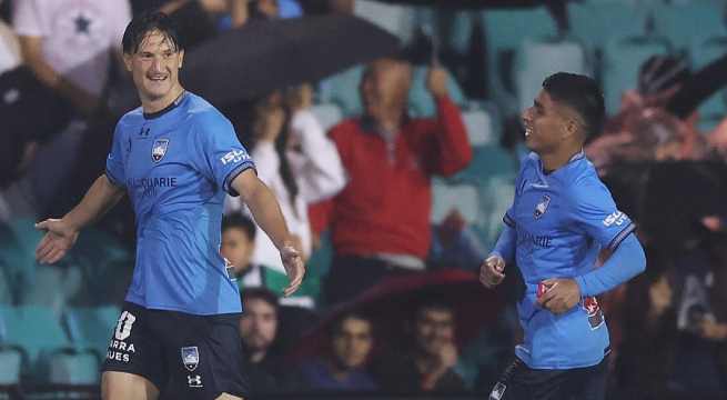 Orgullo peruano: Piero Quispe se estrena con asistencia en la victoria 3-0 del Sydney FC