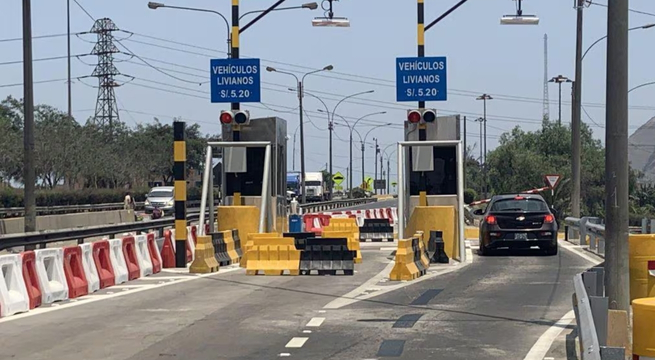 Rutas de Lima: esta es la situación en los peajes de la Panamericana Sur | VIDEO