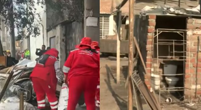 Cinco familias quedan sin hogar tras voraz incendio en fábrica y denuncian falta de apoyo