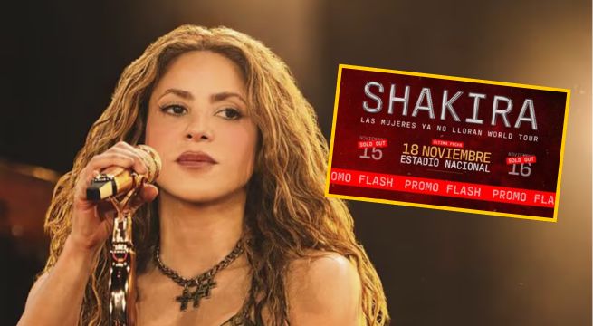 Concierto de Shakira en Lima, hoy: suben los precios de las entradas a horas del show