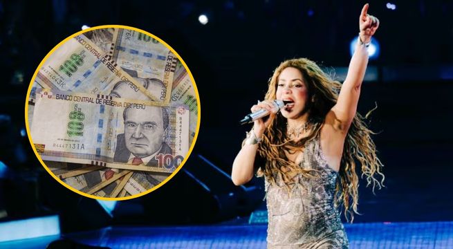 Tercer concierto de Shakira en Lima generó más de medio millón de soles en ganancias