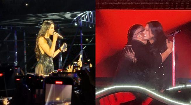 Así fue el show de Mauricio Mesones y Dua Lipa en San Marcos | VIDEO
